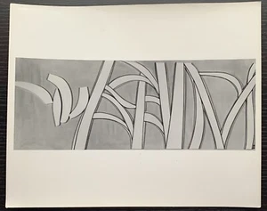 1975 JUDITH ROTHSCHILD 8X10 B/W GLOSSY PHOTO TREES 1 RELIEF COLLAGE - Picture 1 of 2