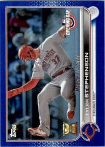 2022 Topps Opening Day Blue Foil #64 Tyler Stephenson - Picture 1 of 2
