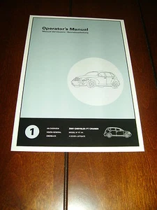 2001 CHRYSLER PT CRUISER 4 PAGE BROCHURE --RARE!!!!--  - Picture 1 of 3
