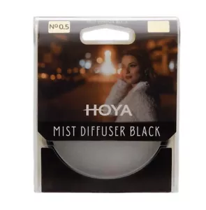Genuine HOYA Mist Diffuser Black 0.5 Filter 72mm, NEW - Picture 1 of 6