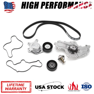 For Ford Edge Explorer Fusion Taurus Lincoln MKS MKT MKZ Mazda CX-9 Water Pump - Image 1 of 4