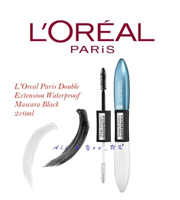 L'Oreal Paris Double Extension Waterproof Mascara Black
