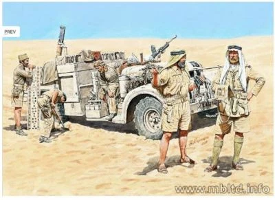 Long Range Desert Group (LRDG) in North Africa, WWII era  1/35 MasterBox 3598 - Image 1 of 3