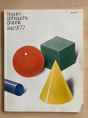 Novum Gebrauchsgraphik 9/1977 - Magazin - International Advertising Art B3149E - Bild 1 von 2
