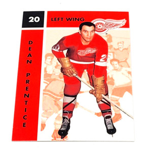 1995-96 Parkhurst Hockey 1966-67 Design Dean Prentice Detroit Red Wings #51