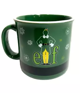 Elf Movie BUDDY THE ELF 20oz Large Green Ceramic Coffee Cup Mug - Picture 1 of 7