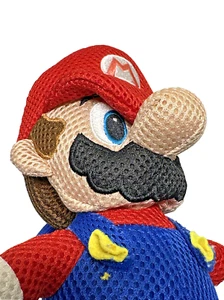 Coleccionable Oficial Nintendo Super Mario Bros Mario "Scrubby Plush" Aprox. 11" - Imagen 1 de 17