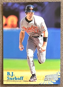 B.J. Surhoff 1999 Topps Stadium Club One Of A Kind #269 /150 Orioles Parallel SP - Picture 1 of 2