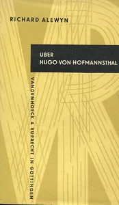 Richard Alewyn - About Hugo Von Hofmannsthal #B2040698 - Picture 1 of 1