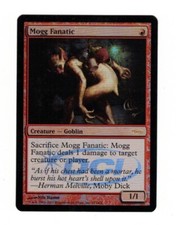 MTG 4X ** MOGG FANATIC FOIL ** X4 DCI Promo
