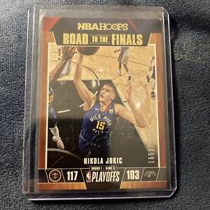 2019-20 Panini NBA Hoops NIKOLA JOKIC Road to the Finals #/2019 🔥
