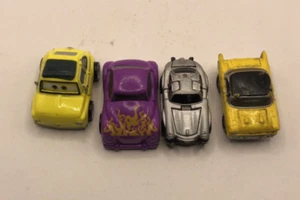 Vintage Lot of 4 Diecast Metal Miniature TootsieToy Cars - Picture 1 of 11
