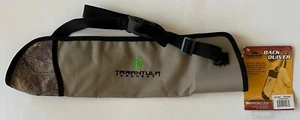 Tarantula Archery Back Quiver Camouflage With Straps - New!! - Picture 1 of 2