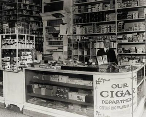 Antique Photo ... Candy & Cigar Store Interior Early 1900's ...Photo Print 8x10 - Picture 1 of 1