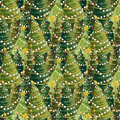 Gingerbread Christmas Digital 24in Quilt Panel Or Matching Fabric Your Choice - Image 1 of 3