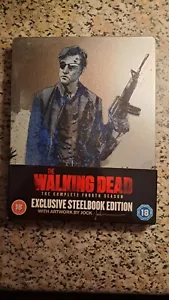 THE WALKING DEAD: SEASON 4 ( LIMITED EDITION BLU-RAY STEELBOOK LIKE NEW) - Picture 1 of 2