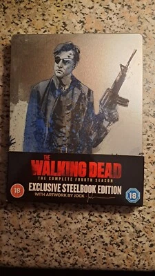 THE WALKING DEAD: SEASON 4 ( LIMITED EDITION BLU-RAY STEELBOOK LIKE NEW) - Image 1 of 2