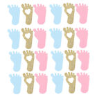 Abaodam Baby Footprint Confetti For Party Decor