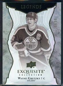2017-18 Exquisite Collection #30 Wayne Gretzky 53/99 - Picture 1 of 2