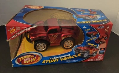 2010 Jada Turbo Stunt Racers Spin Radio Control RC Stunt Vehicle Truck MISB - Image 1 of 4