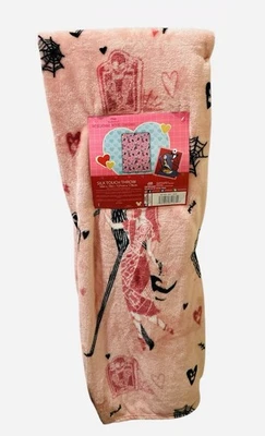 Шелковистое одеяло Disney Nightmare Before Christmas Tim Burton Jack and Sally 50x70 - Изображение 1 из 4