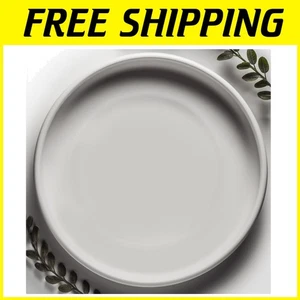 Moderne mattweiße Keramik Pflanze Untertasse 15" - Bild 1 von 8