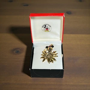 Vintage Disney Napier signierte emaillierte Minnie Mouse Brosche Anstecknadel - Bild 1 von 8
