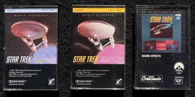 Set: 3 Star Trek TOS Classic Television Episode Sound Effects & Symphonic Suites - Image 1 of 4