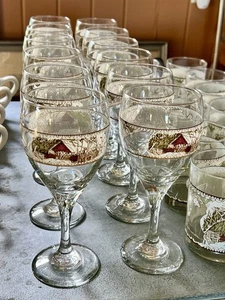 Johnson Brothers FRIENDLY VILLAGE Weinglas Wasserkelche 7,25 Zoll - Bild 1 von 4