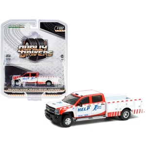 Chevrolet Silverado 3500 Illinois Tollway 2018 1/64 Diecast Modellauto Greenlight - Bild 1 von 7