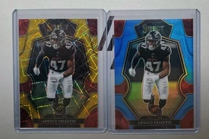 Bicicleta eléctrica Panini Select Arnold 2022 dorada #5/10 novato azul claro #17/99 - Imagen 1 de 1