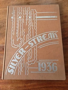 The Silver Streak 1936 - Steinmetz High School Yearbook Chicago, Illinois Vol. 2 - Imagen 1 de 18