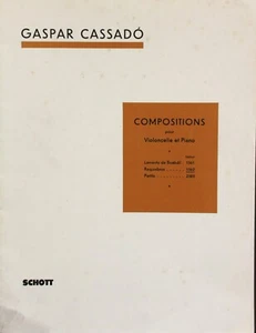 Requiebros forcello and piano by Gaspar Cassado - Picture 1 of 1