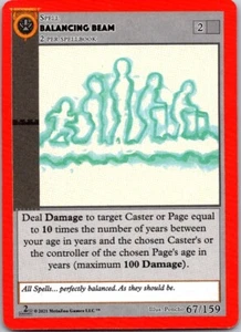 MetaZoo CCG Balancing Beam 67/159 Cryptid Nation Second Edition 2nd - Picture 1 of 1