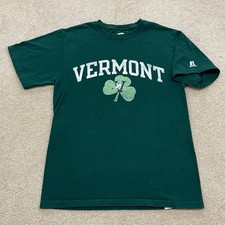 University Vermont Shirt Men Small Adult Clover Irish College NCAA Catamounts