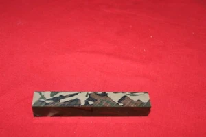 1 acrylic camo camouflage pen blank wood turning pen making blanks - Picture 1 of 2