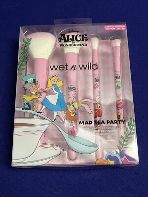 Wet N Wild Disney Alice In Wonderland Make Up Brush Set New - Image 1 of 4
