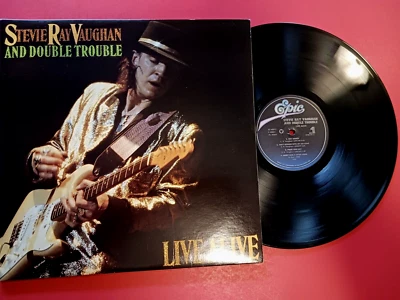 STEVIE RAY VAUGHAN - LIVE ALIVE ~ Epic E240511 ~ 1986 ~ MINTY! - Image 1 of 3