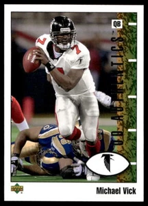 2002 UD Authentics #4 Michael Vick Atlanta Falcons MINT - Picture 1 of 2