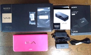Sony VAIO P VPCP119KJ SSD64GB RAM2GB Windows 7orange Ultra Small computer - Picture 1 of 10