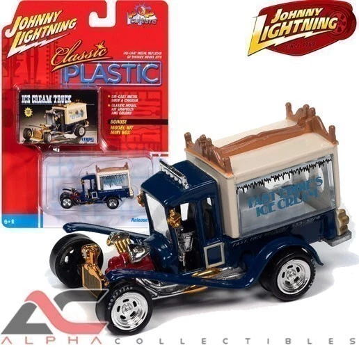 JOHNNY LIGHTNING JLSP395 1:64 GEORGE BARRIS ICE CREAM TRUCK - Image 1 of 1