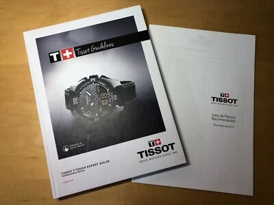 TISSOT Guidelines General Catalogue 2014 2015 - Watch Collection - Spanish Foto 1 de 4