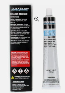 Mercury Marine Mercruiser New OEM Bellows Adhesive 1.5 oz tube, 92-86166Q1 - Bild 1 von 4