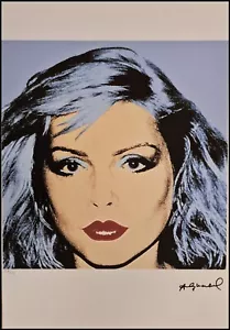 ANDY WARHOL * Debbie Harry (Blondie) * signed lithograph * limited # xx/125 - Bild 1 von 9
