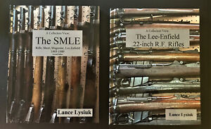 Lee-Enfield Collectors books:  The SMLE and the .22-inch R.F. Rifles