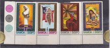 Samoa I Sisifo 1975 Natale 363-66 Mnh