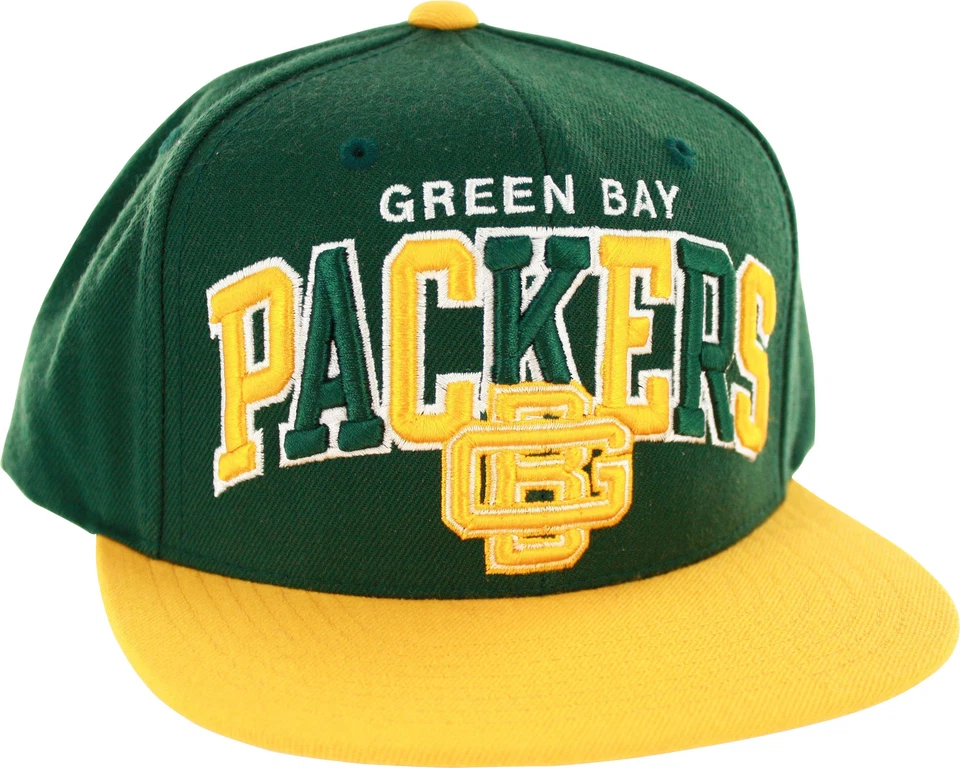 Gorra Green Bay Packers arco de dos tonos Snapback Foto 1 de 1