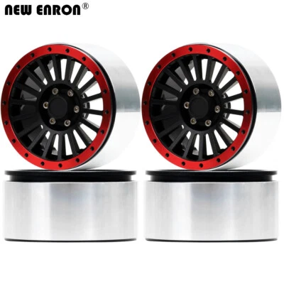 Aluminum 2.6" Beadlock 12MM Hub Wheel Rim For RC 1/10 Axial RB10 Ryft KM YIKONG - Image 1 of 4