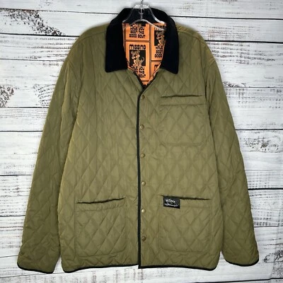 Lazy Oaf Reversible Quilted Chore Coat Missing Dog Hunting Barn Jacket Men’s XL - Image 1 of 4