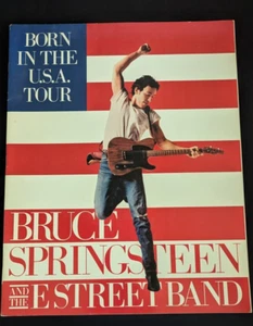 Vintage 1984 Bruce Springsteen " Born In The USA " Tour Program Book - Picture 1 of 7